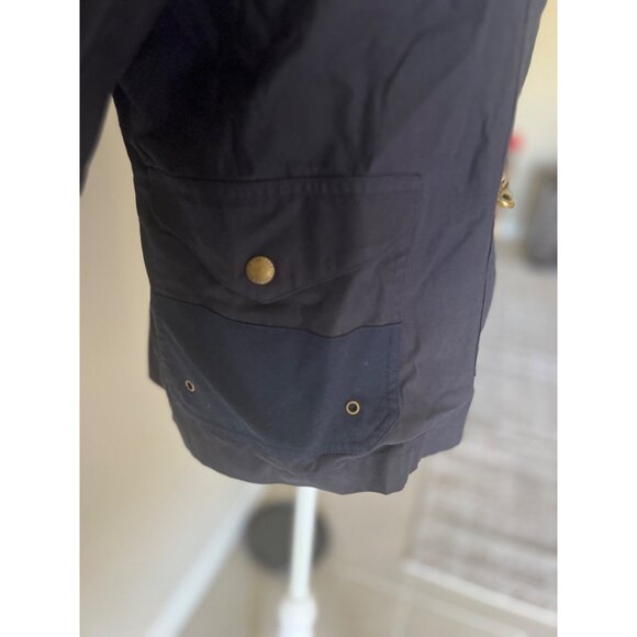 Lauren Ralph Lauren Vintage Navy Equestrian Toggle buckle jacket SMALL - Picture 3 of 8